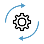 gear icon turning