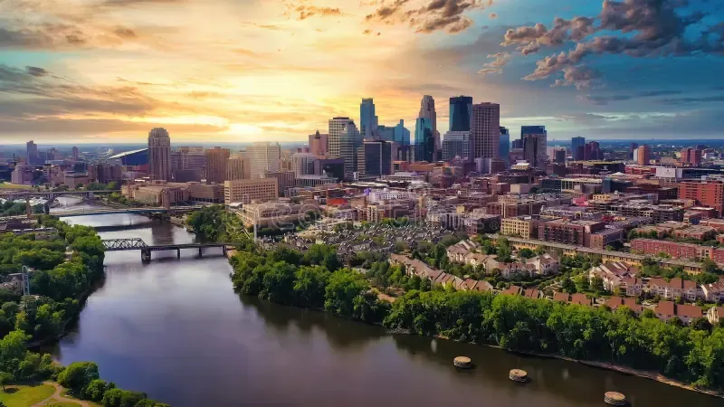 downtown minneapolis skyline